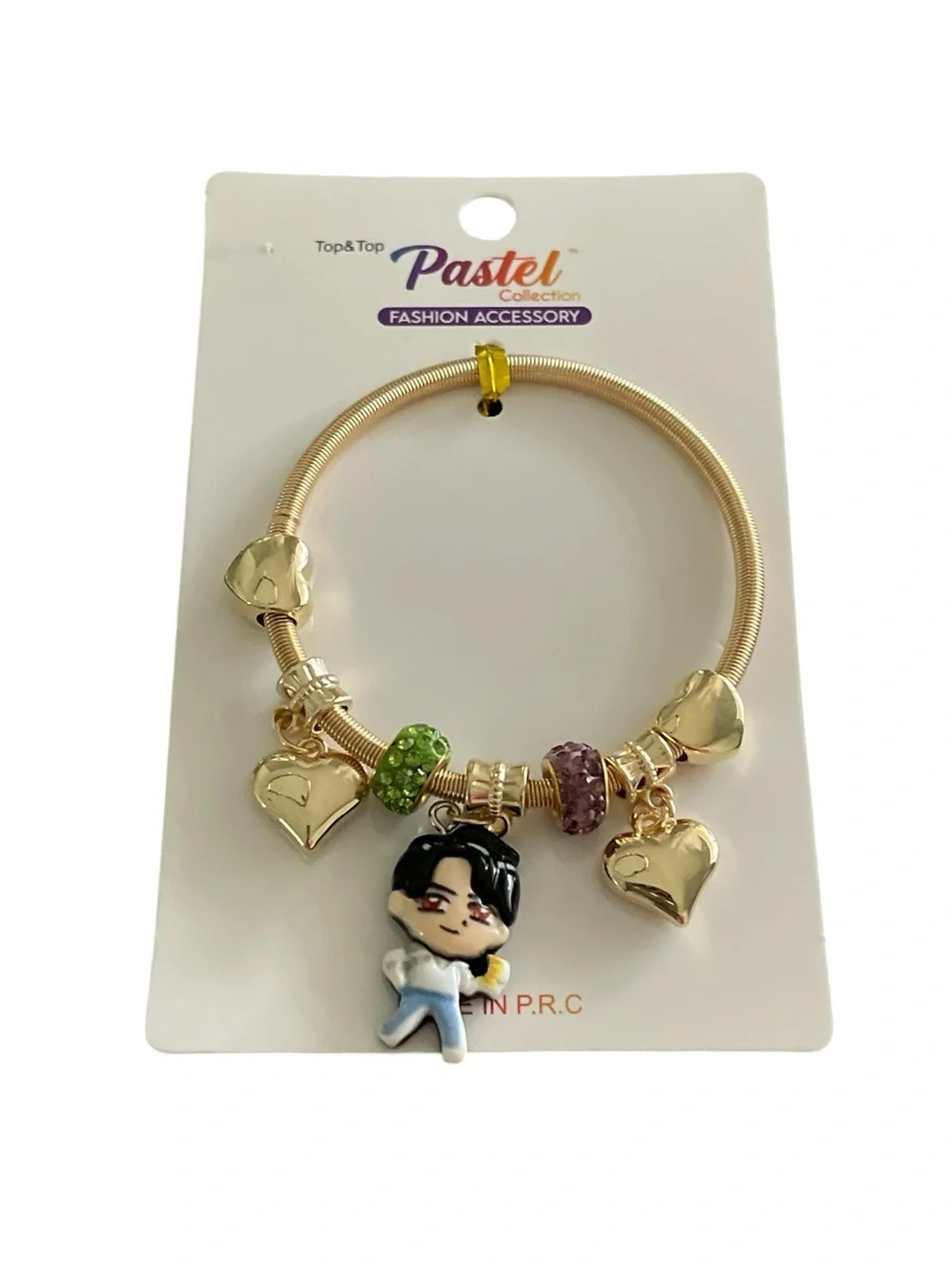 CUTE CARTOON CHARACTER CHARM BRACELET
